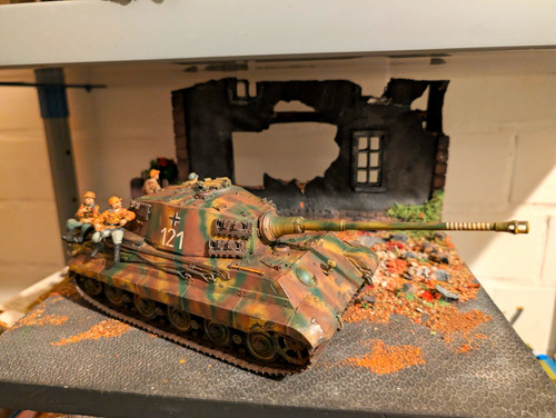 Tamiya tiger ii - 1:35,
