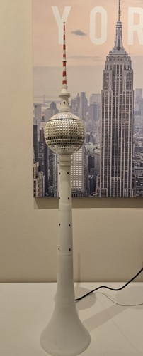 Modell berliner fernsehturm - fernsehturm, 62