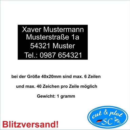 Kennzeichnung - e-id,