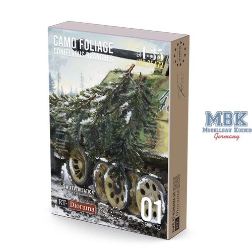 Diorama rt35472 coniferous - rt-diorama,