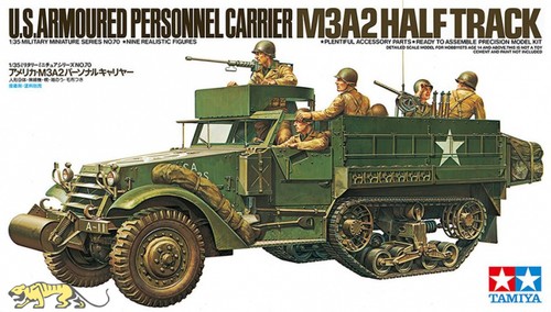 Tamiya 35070 army apc m3a2 - us,